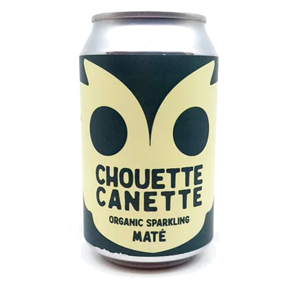 Chouette Canette Mate Bio Cans 12 × 33 cl