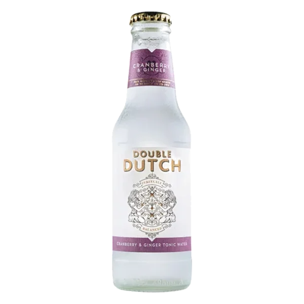 Double Dutch Cranberry & Ginger 24 × 20 cl