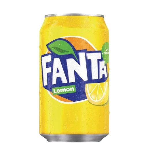 Fanta Citron Sleek Cans 4 × 6 × 33 cl