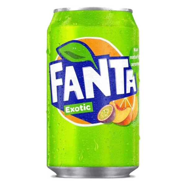 Fanta Exotic Sleek Cans 24 × 33 cl