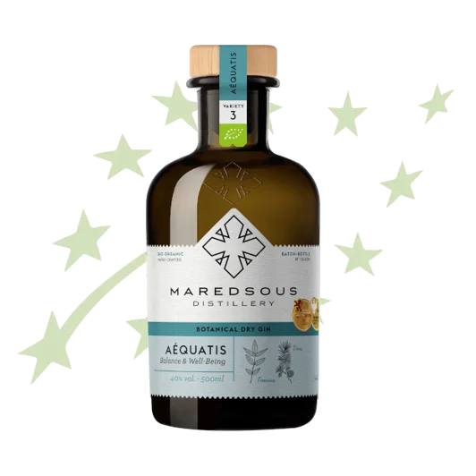 Gin Abb Maredsous Aequatis Bio 1 L