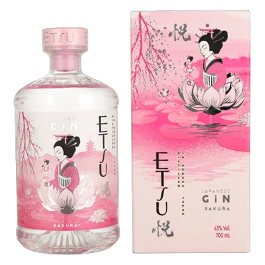 Gin Etsu Sakura Japanese 70 cl
