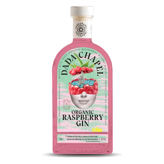 Gin Organic Raspberry Dada Chapel 70 cl