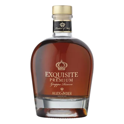 Grappa Alexander Exquisite Premium 18m 70 cl