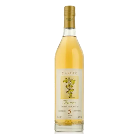 Grappa di Moscato Marolo 5 ans 70 cl