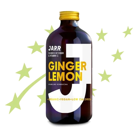 Jarr Ginger Lemon Fiber Bio 12 × 33 cl