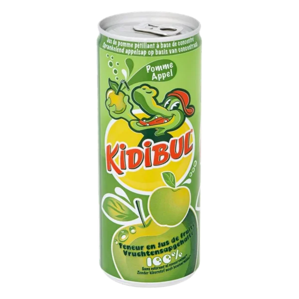 Kidibul Pomme Cans 24 × 25 cl