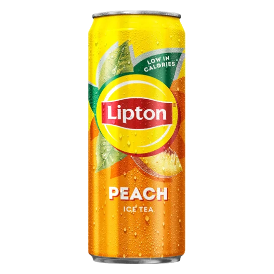 Lipton Ice Tea Pêche Sleek Cans 24 × 33 cl