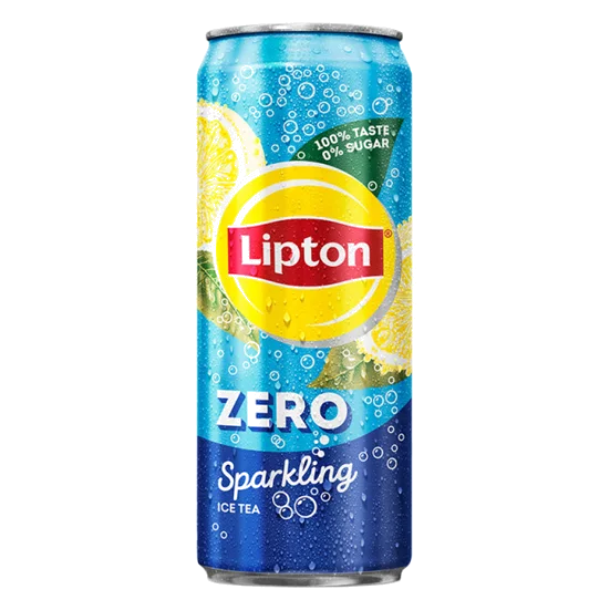 Lipton Ice Tea Zero Sleek Cans 24 × 33 cl