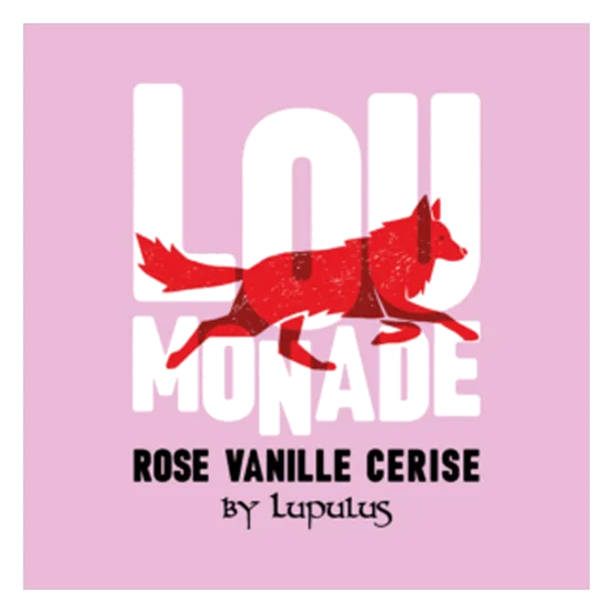 Lupulus Loumonade Rose Vanille Cerise Cans 12 × 33 cl