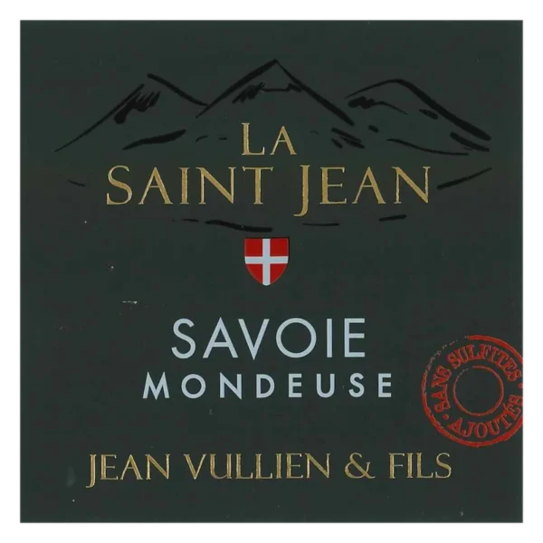 Mondeuse Cru Saint Jean Domaine Jean Vullien 75 cl