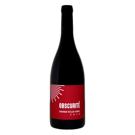 Obscurite Carignan Vieilles Vignes Rouge 75 cl