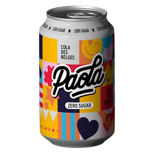 Paola Cola Zero Cans 24 × 33 cl