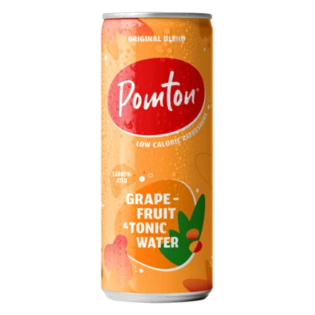 Pomton Grapefruit & Tonic Cans 6 × 4 × 33 cl