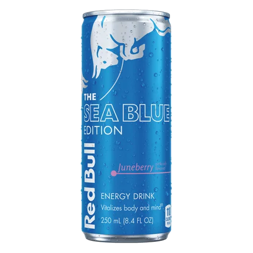 Red Bull Blue Myrtille Cans 24 × 25 cl