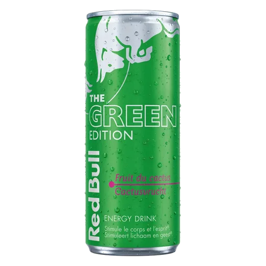 Red Bull Green Cactus Cans 24 × 25 cl