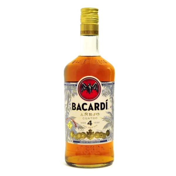 Rhum Bacardi Anejo 4 Anos 40 70 cl