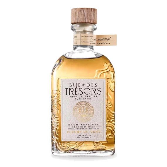 Rhum Baie des Tresors Fleur du Vent 70 cl