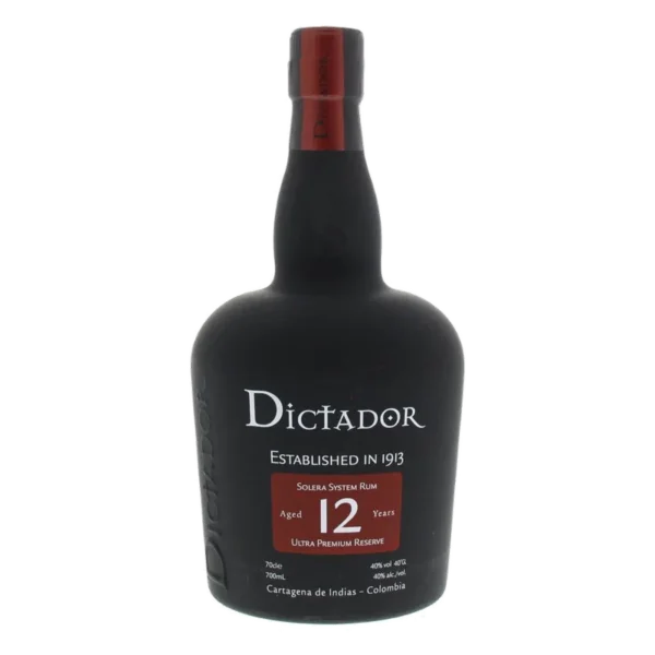 Rhum Dictador 12 ans 70 cl