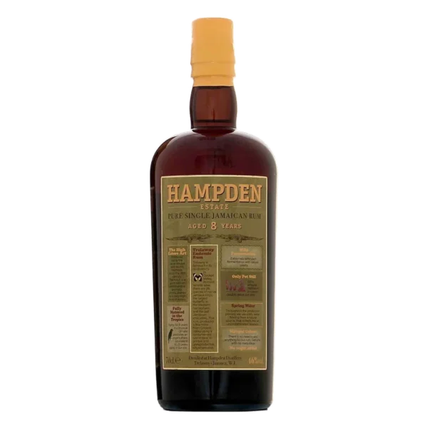 Rhum Hampden 8 ans 70 cl