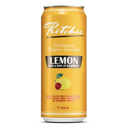 Ritchie Citron - Framboise Cans 24 × 33 cl
