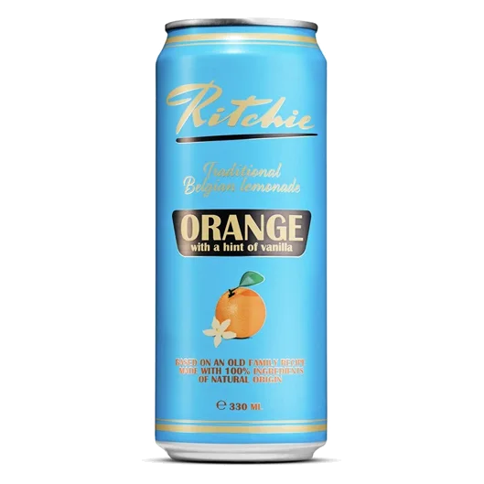 Ritchie Orange - Vanille Cans 24 × 33 cl