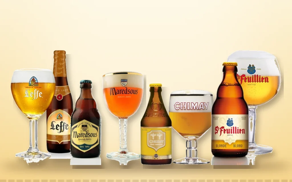 Températures de service et verres pour les bières belges