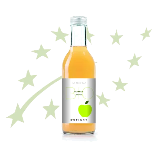 Upigny Pomme Bio 12 × 25 cl