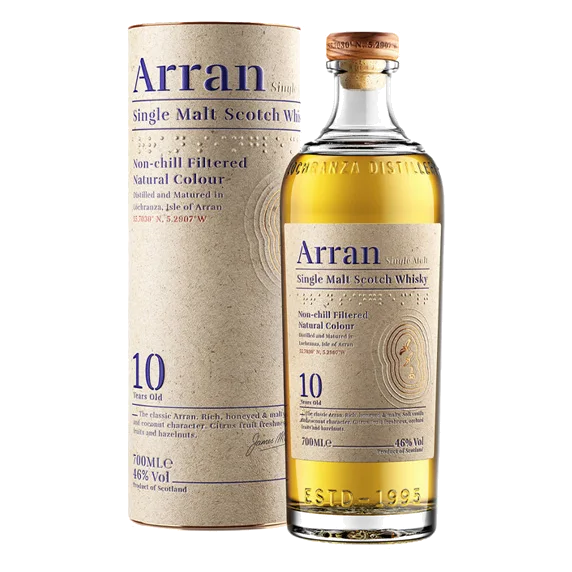 Whisky Arran 10 ans 70 cl