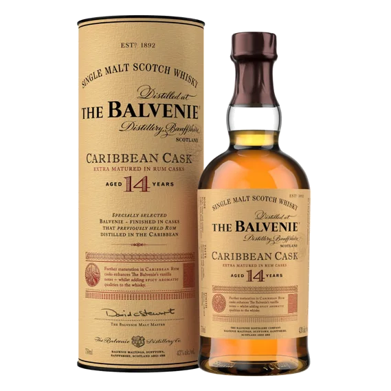 Whisky Balvenie Caribbean Cask 14 ans 70 cl
