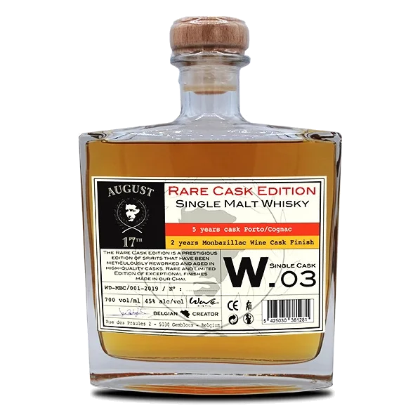 Whisky Monbazillac Cask 5+2 ans 50 cl