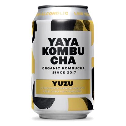 Yaya Kombucha Yuzu Bio Cans 12 × 33 cl